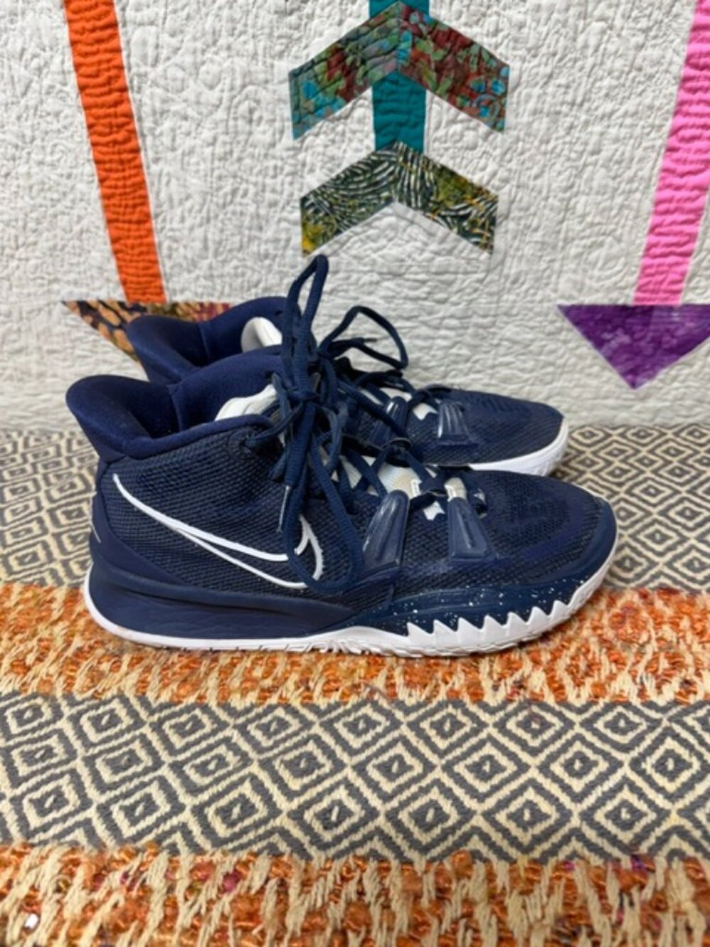 Nike Kyrie 7 TB Midnight Navy/White Men's Size 6.5 (39)
